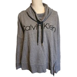 Calvin klein gray cowlneck pullover‎